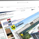 Die Websites der Einwohnergemeinden im Niederamt zeugen punkto Ästhetik und Informationsgehalt von verschiedenen Herangehensweisen. (Screenshots)