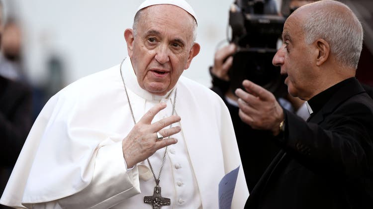 Papst Franziskus. (Filippo Monteforte / AP)