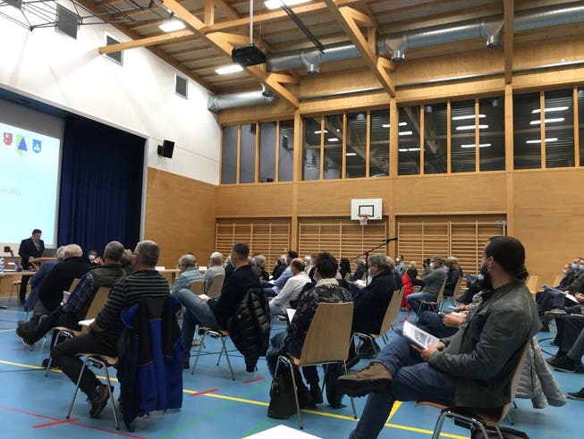 Mit 87 Stimmberechtigten war die Budgetgemeindeversammlung in der Mehrzweckhalle Salenstein am Mittwochabend sehr gut besucht.