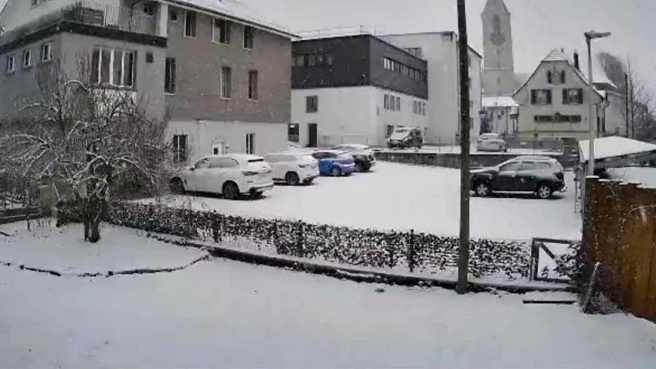 Auch in Schöftland ist der Winter bereits angekommen.