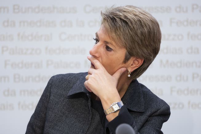Bundesrätin und Justizministerin Karin Keller-Sutter.