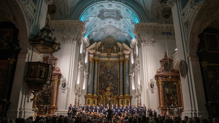 Das Konzert der Singknaben in der Jesuitenkirche. (Carole Lauener)