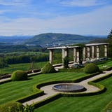 Der Garten des Schloss Wartenfels in Lostorf wird als letzter Schritt der Komplettsanierung im Herbst 2022 renoviert. (Bruno Kissling (Archiv))