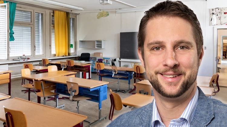 Ab 10. Januar dürfen Aargauer Primarschüler nur noch mit Maske in die Schule. Das Lehrernetzwerk Schweiz ruft zum Widerstand auf. Notfalls sollen die Kinder daheim unterrichtet werden, die Schule wäre wieder leer. (Valentin Hehli)