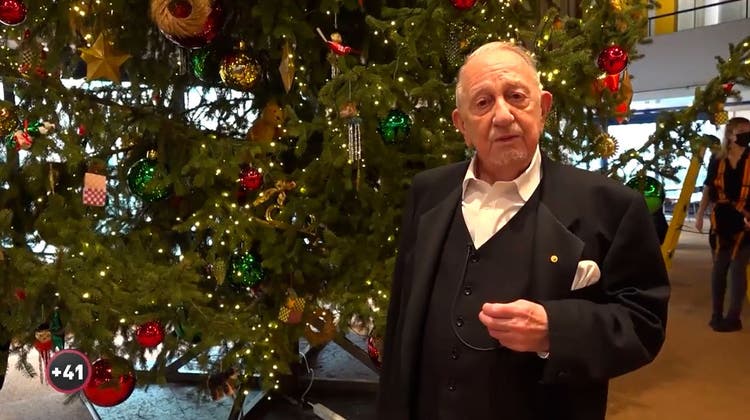Der Weihnachtsspezialist: Johann Wanner hat bereits Weihnachtsbäume für den Papst geschmückt