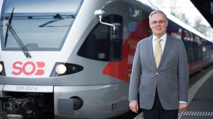 Thomas Küchler, Chef der Südostbahn (SOB). (Keystone)