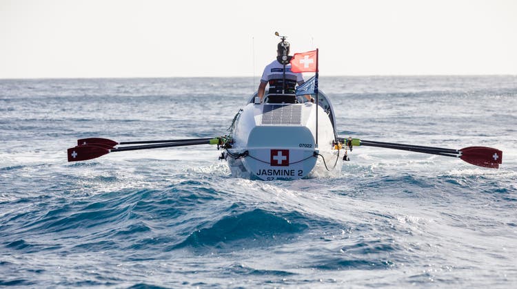 «SwissRaw» hat als einziges Team bereits 550 nautische Meilen zurückgelegt. (Bild: zvg)