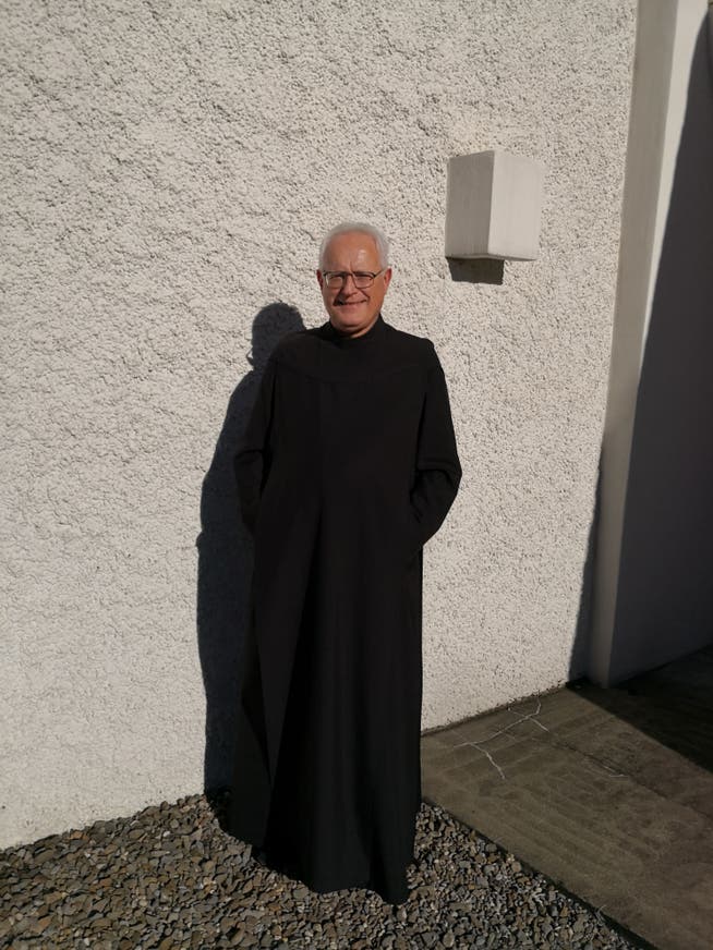 Frater Paul Richard Schneider hat sich nach Jahrzehnten in der Privatwirtschaft für ein Leben im Kloster entschieden.