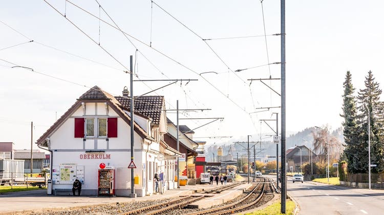 Die Aargau Verkehr AG will die bestehenden Bahnhöfe durch einen Neubau ersetzen. (Zvg/Ava / Aargauer Zeitung)