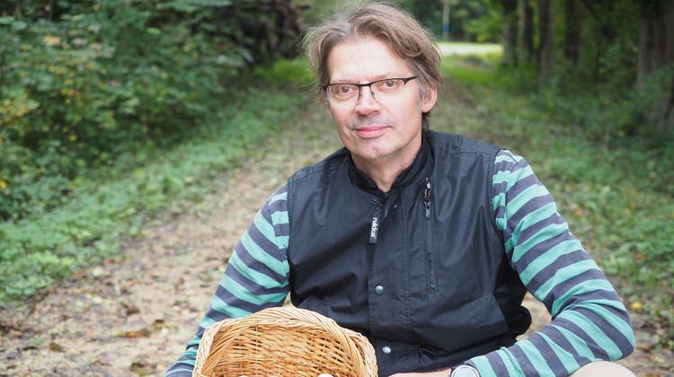 Auch Jens Haverbeck aus Kaiseraugst hat 2021 eher wenig Pilze gefunden. (Hans Christof Wagner (12. Oktober 2020))
