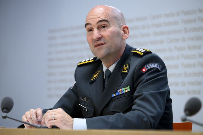 Thomas Süssli, Chef der Armee, könnte im Notfall 100'000 Personen aufbieten. (Archivbild)