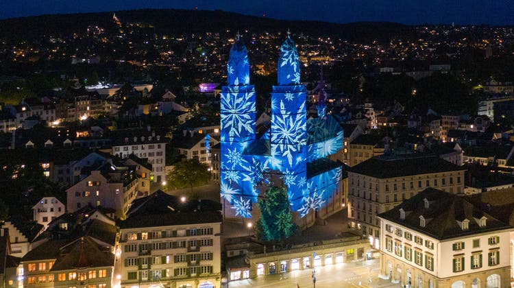 Das Silvesterfest 2021 in Zürich muss ohne das grosse Feuerwerk am Seebecken auskommen. (Archivbild: Christian Merz/Keystone)
