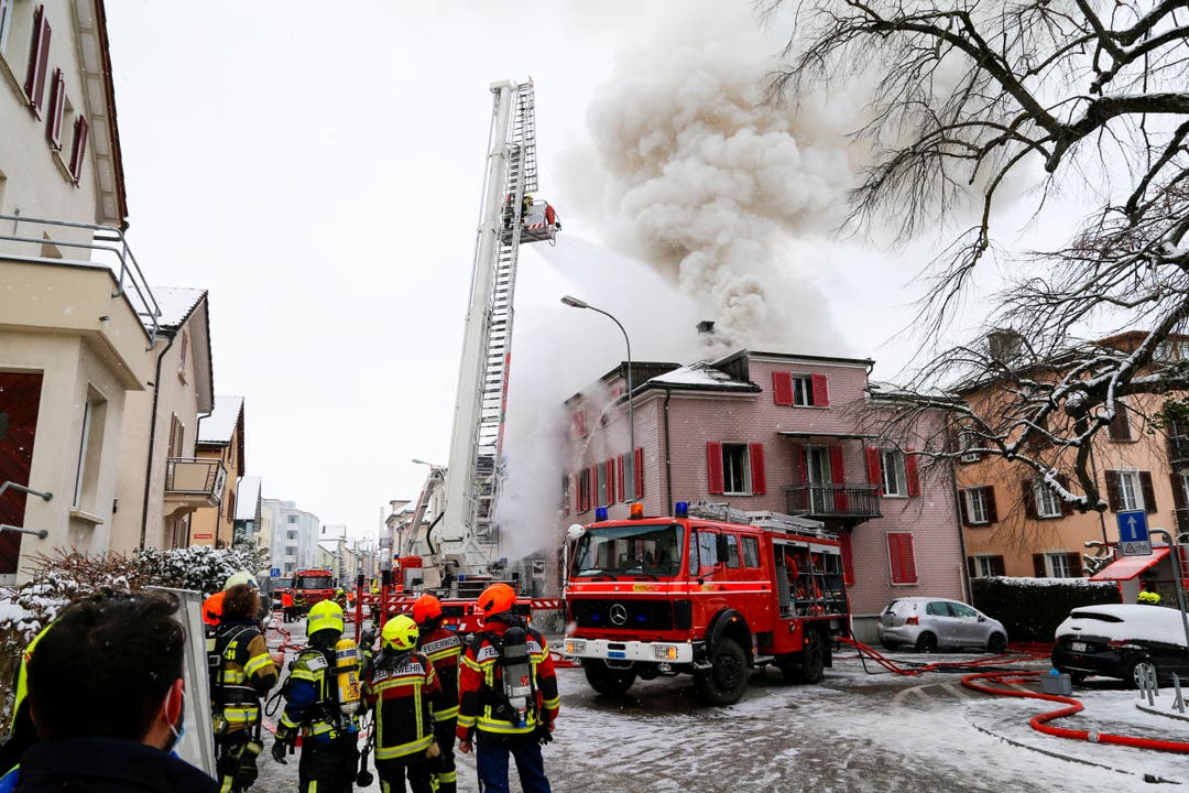 Am 11. Februar und am 22. Mai kommt es an der Löwenstrasse in Rorschach zu Brandfällen.
