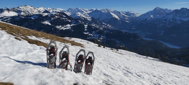 Der Weg ist das Ziel, aufgenommen auf dem Turren oberhalb von Lungern im Kanton Obwalden. 