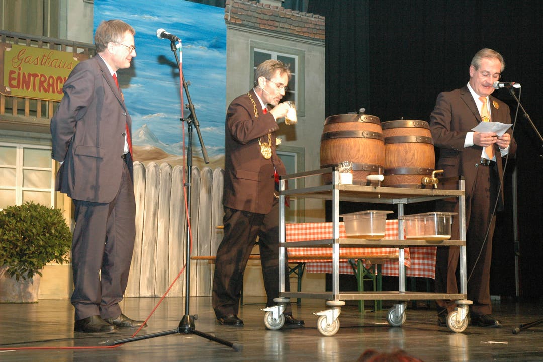Plausch 2005 mit Ehrengast Kurt Fluri.