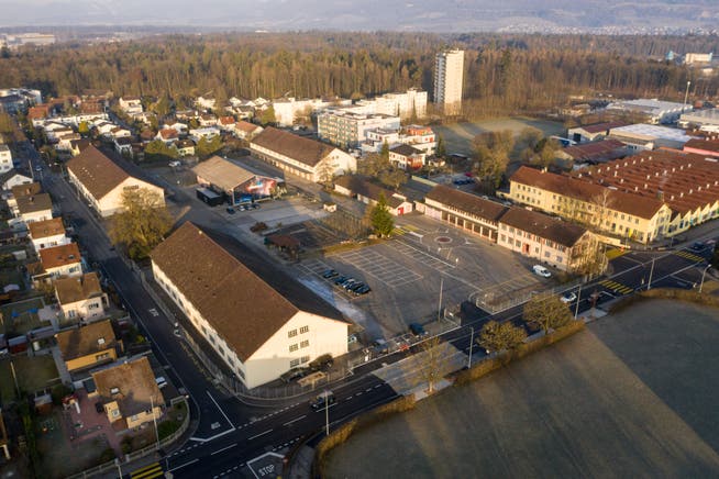 Mit dem Areal des ehemaligen Zeughauses hat sich die Stadt Lenzburg beim Kanton um einen Mittelschulstandort beworben.