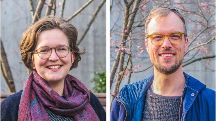 Raffaela Hanauer greift gemeinsam mit Benjamin Vulpen nach dem Co-Präsidium der Grünen Basel-Stadt. Parteiintern erntet das Duo Skepsis. (Bilder: zvg)