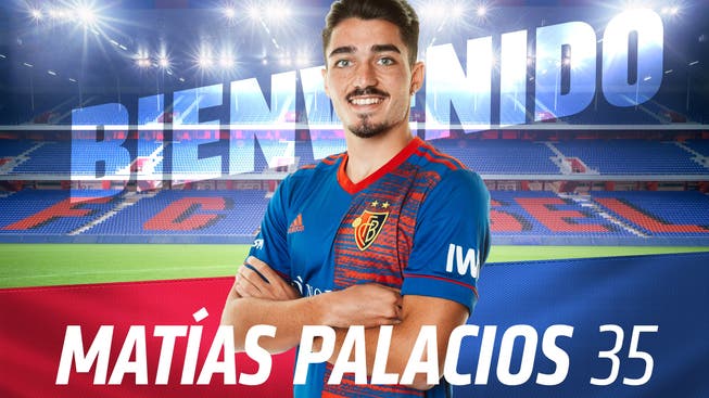 Matías Palacios wird beim FC Basel die Nummer 35 tragen.