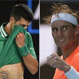 Novak Djokovic steht bei den Australian Open in den Halbfinals. (Dave Hunt / EPA)