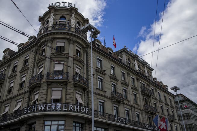 Am härtesten traf die Coronakrise städtische Hotels wie hier in Zürich. (Archivbild)