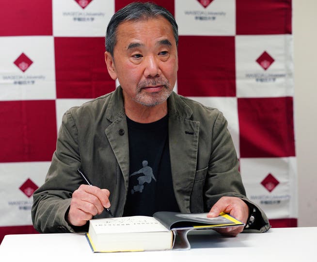 Der japanische Erfolgsautor Haruki Murakami. 
