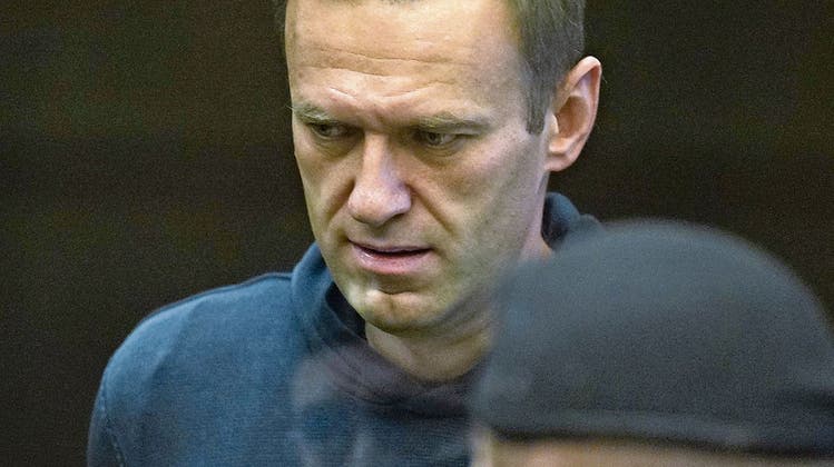 Kreml-Kritiker Alexej Nawalny im Gericht: Er muss für Jahre ins Straflager. (Bild: Moscow City Court)