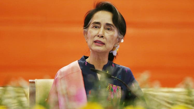 Die EU forderte wiederholt die sofortige Freilassung der burmesischen Regierungschefin Aung San Suu Kyi – bisher erfolglos. (Keystone)