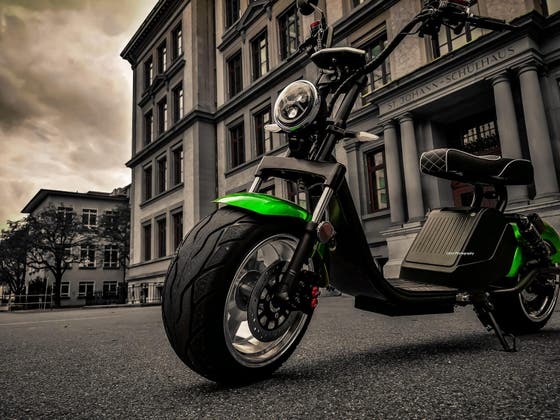 Trendfahrzeuge - Harley-Feeling ohne Die Ridelecs Basels Velostreifen