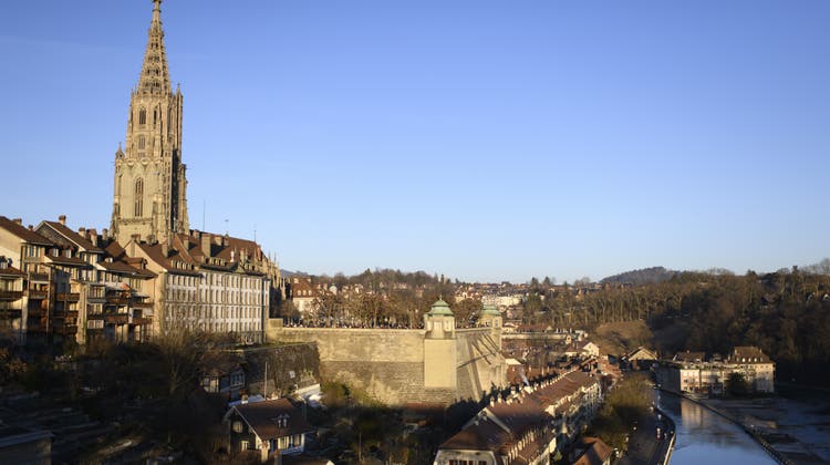 Der Grundstein für das Berner Münster wurde vor genau sechs Jahrhunderten gelegt. (Keystone)