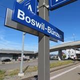 Voraussichtlich 2022 dürfen die Boswiler und Bünzer Stimmbürger darüber entscheiden, ob künftig nicht nur der Bahnhof geteilt wird. (Marc Ribolla)