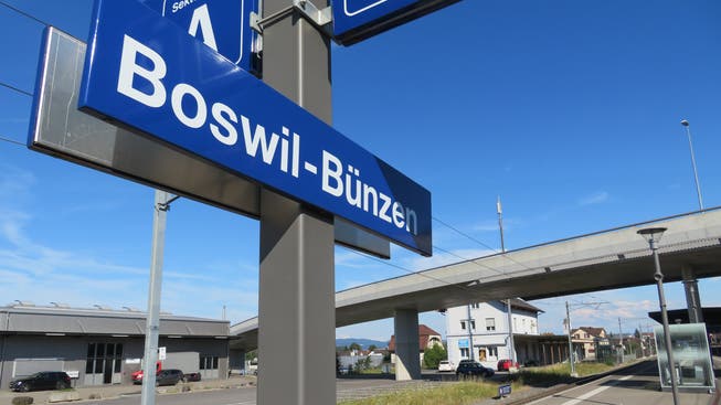 Voraussichtlich 2022 dürfen die Boswiler und Bünzer Stimmbürger darüber entscheiden, ob künftig nicht nur der Bahnhof geteilt wird.