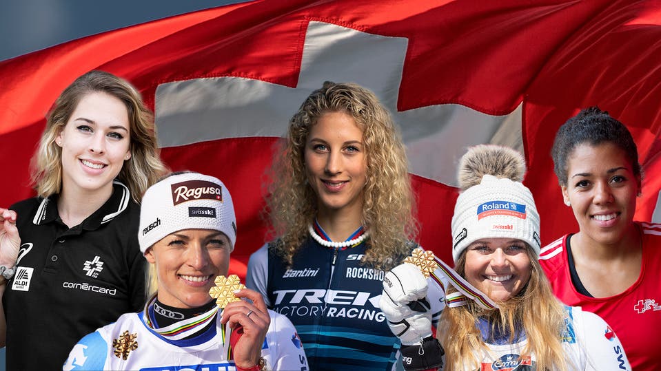 Die Schweizer Sportlerinnen sind im Medaillenrausch