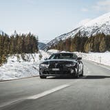 Der neue BMW M4 sorgt mit seinem Frontdesign für Diskussionen. Die Technik bleibt konventioneller. (Bild: David Künzler)