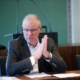 Finanzdirektor Heinz Tännler ist überzeugt, dass das Zuger Härtefallprogramm äusserst wirkungsvoll ist. (Bild: Stefan Kaiser (Zug, 24. Mai 2020))