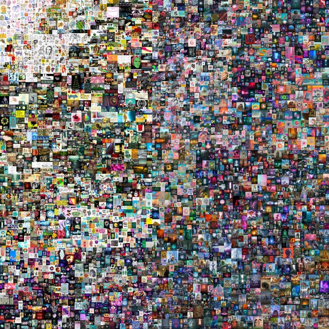 Bei Christie's versteigert: Die Collage «Everydays: The First 5000 Days» .