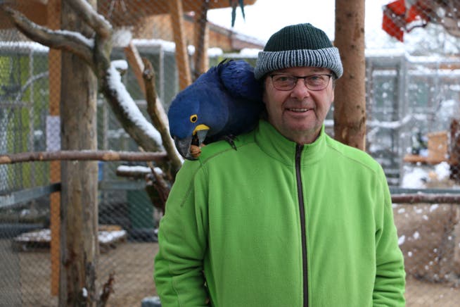 Rolf Lanz, Leiter des Vogelparks Ambigua, hatte auf ein Zeichen der Öffnung aus Bern gehofft. 