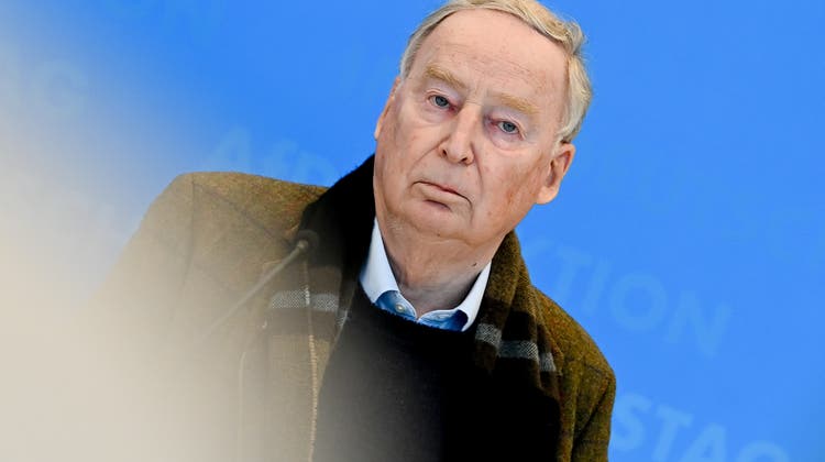 Alexander Gauland, Fraktionsvorsitzender der AfD im Bundestag. (Filip Singer / EPA)
