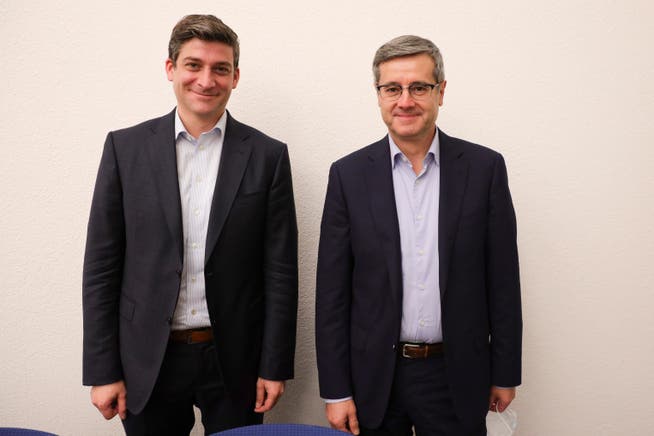 Wer von den beiden tritt für den zweiten Wahlgang nochmals an: David Plüss (links) oder Benvenuto Savoldelli oder erneut beide?