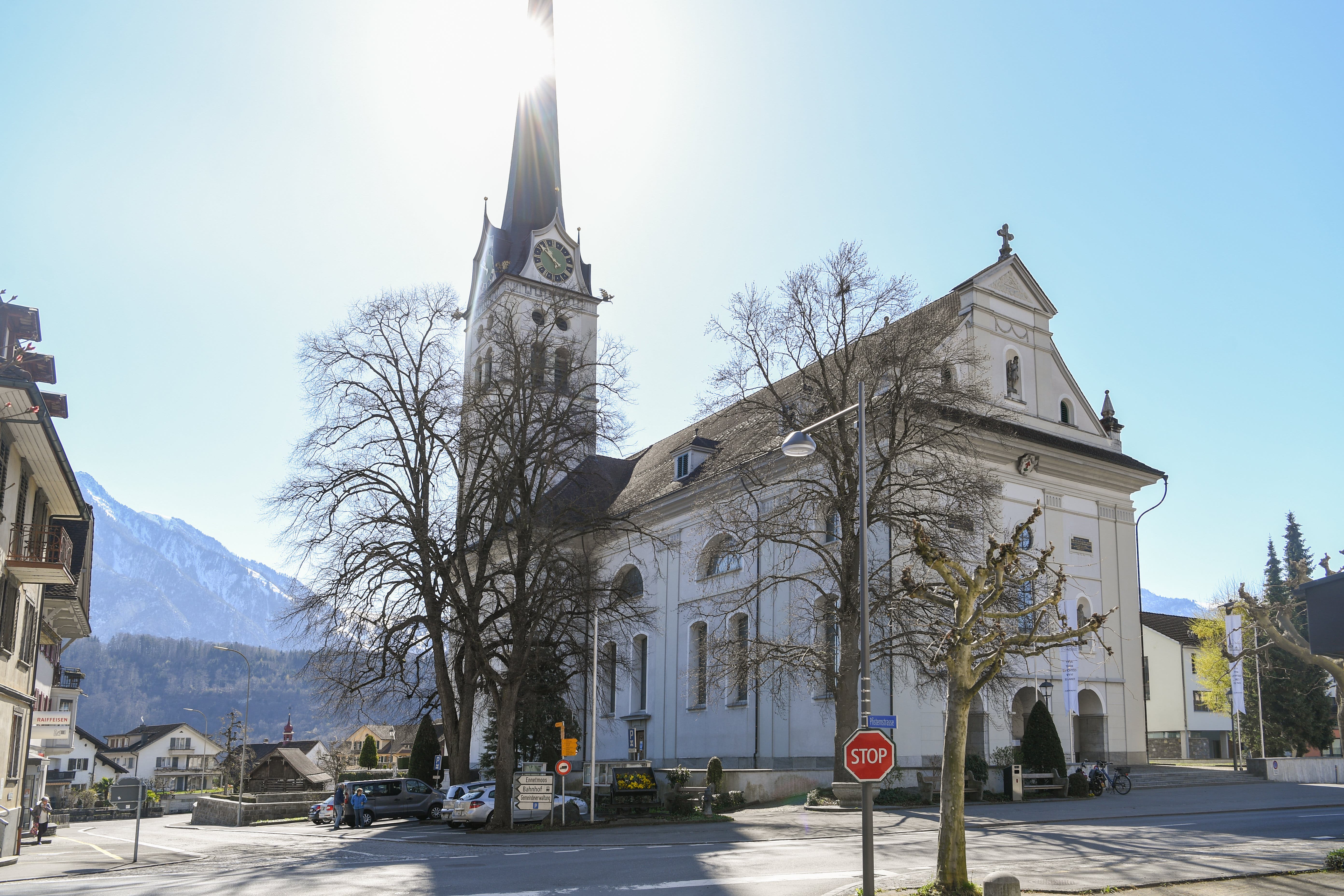 Die Pfarrkirche St.Maria Magdalena in Alpnach.