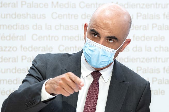 Hält die Risiken der Öffnungsschritte für «vertretbar»: Alain Berset (SP).