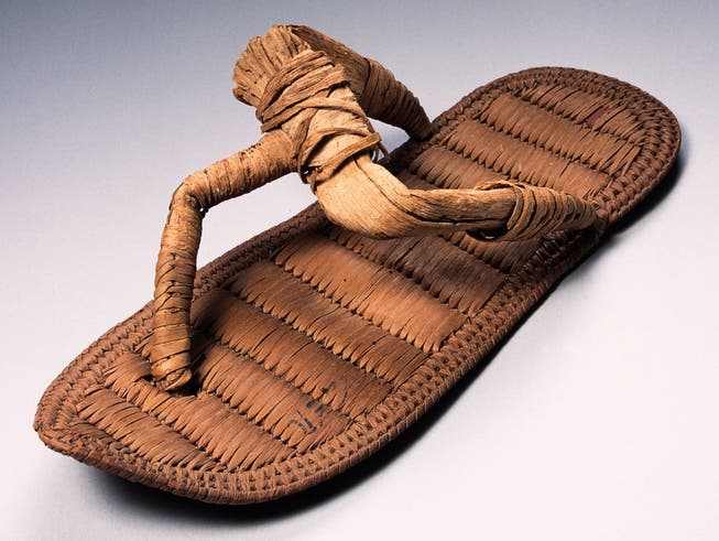 So gut wie neu: Palmbast-Sandale aus dem 13. Jahrhundert v. Chr.