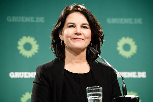 Traut sich das hohe Amt zu: Annalena Baerbock, 40, Co-Chefin der Grünen.