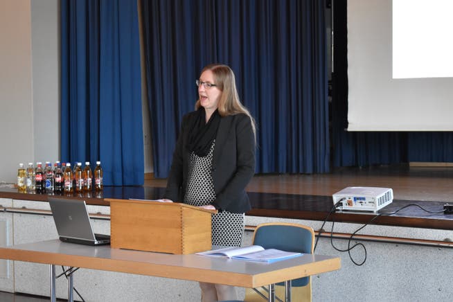 Vizepräsidentin Stephanie Weder führte durch die Informationsversammlung der Evangelischen Kirchgemeinde Balgach. 