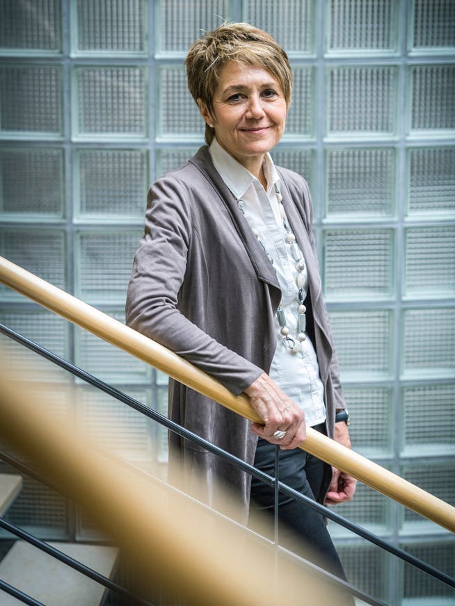 Sabina Peter Köstli, neue Kandidatin für das Hüttwiler Gemeindepräsidium.
