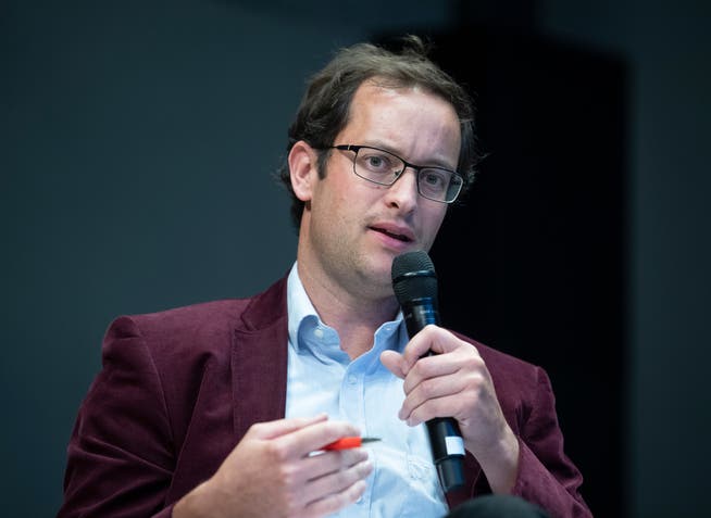 Podiumsdiskussion zum revidierten Jagdgesetz im Trafo in Baden am 1.9.2020. Christoph Hagenbuch SVP, Grossrat.