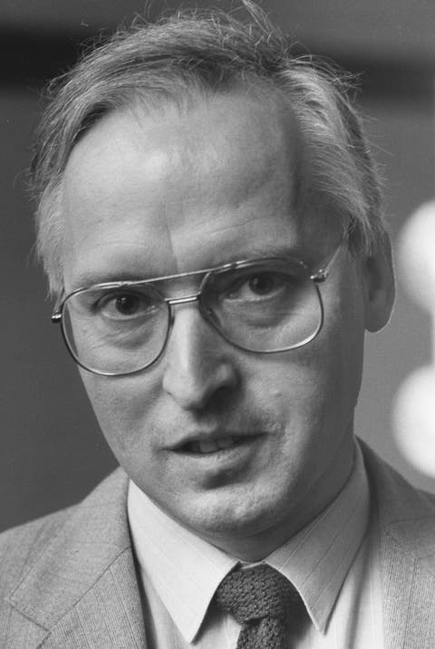 Klaus Röllin in einer Aufnahme von 1987.