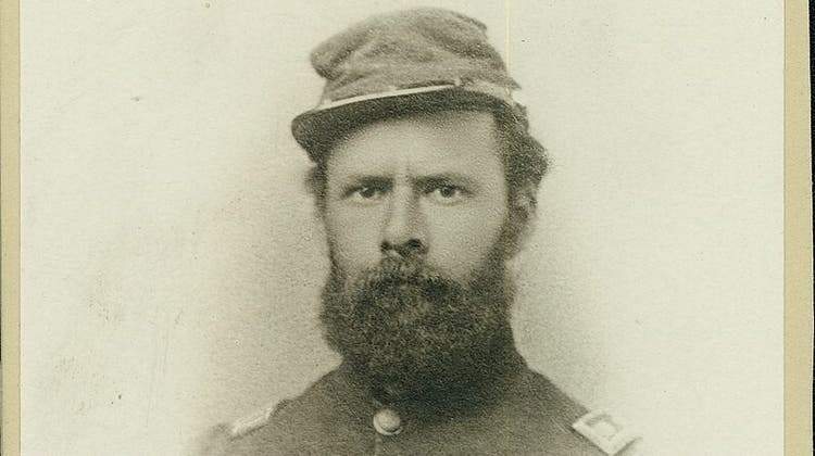 Arnold Sutermeister (1830 bis 1907), aufgewachsen in Aarau, wanderte mit 16 Jahren in die USA aus und kämpfte im Amerikanischen Bürgerkrieg. (zvg)