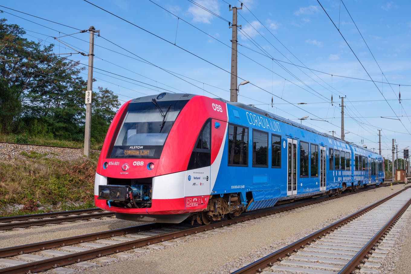 Bald grösste Wasserstoff-Zug Flotte in Frankfurt
