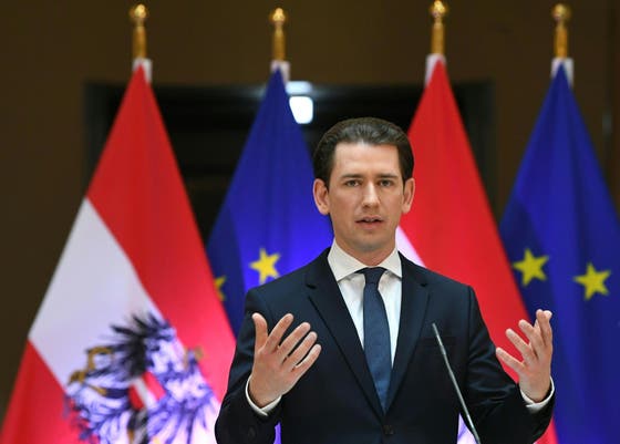 Osterreich Bundeskanzler Sebastian Kurz Offnet Ab Mitte Mai Trotz Einer Gefahrlichen Mutante Die In Tirol Um Sich Greift