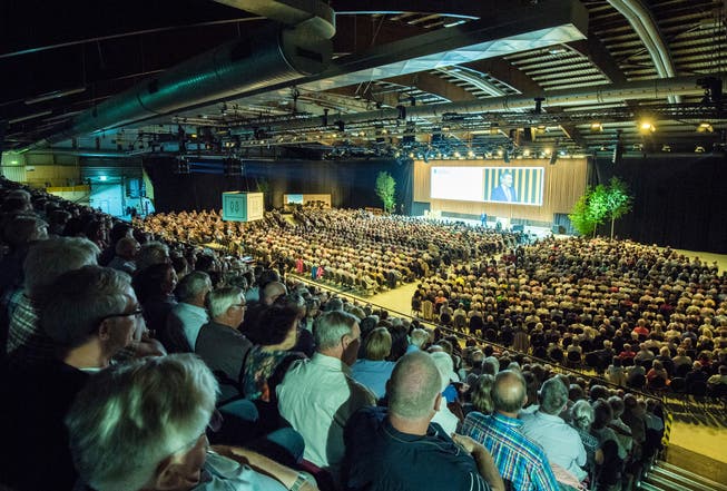 Die jährlich stattfindende Partizipanten-Versammlung der Thurgauer Kantonalbank zählt zu den grössten Veranstaltungen im Kanton.